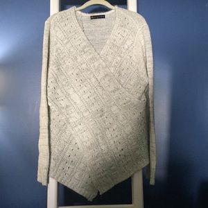 Sweater cross front